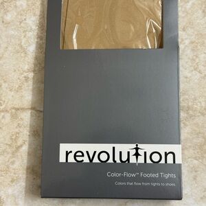 Revolution Tan Color-Flow Footed Tights